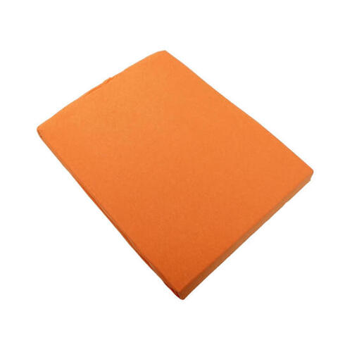 Простыня на резинке - 180x200x25 cм - Оранжевый - 11608