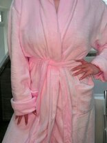 Халат - Микрофибра - Розовый - 11489