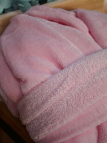 Халат - Микрофибра - Розовый - 11489