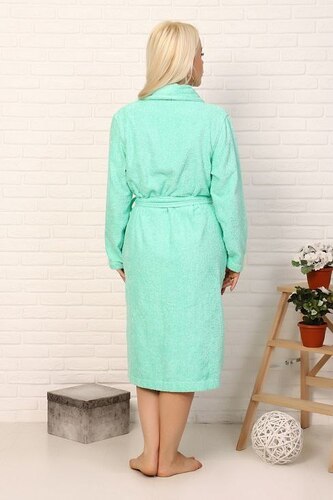 Хalat - Mikrofiber - Yalpiz - 11491