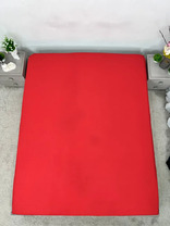 Простыня на резинке - 180x200x25 cм - Красная - 11411