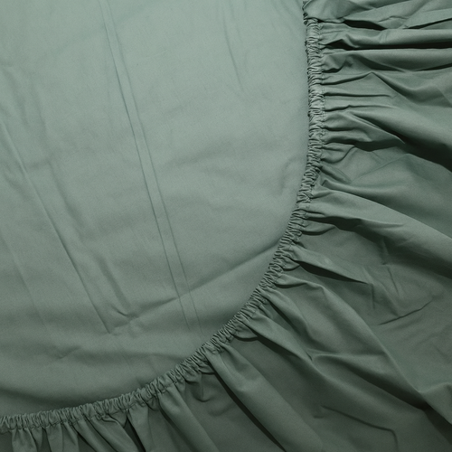 Простыня на резинке - 160x200x25 cм - Хаки - 11500