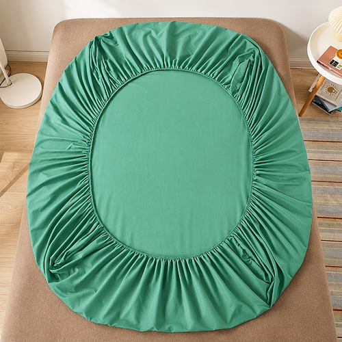 Простыня на резинке - 180x200x25 cм - Зеленая - 10678